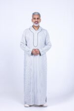 جلابية الشياكة رجالي – ري ثوب  أبيض