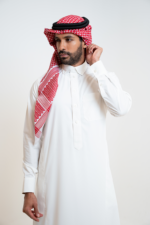 ثوب الشياكة ري ثوب رجالي, كريمي, أكمام كبك, قلاب