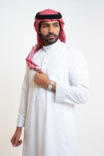 Thobe Rethobe, White Color, Button , Men - Image 3
