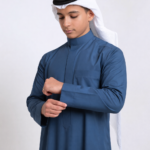 ثوب كلاسيك صيفي أخضر, شبابي