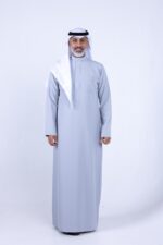 ثوب الشياكة الفاخر سميراميس, لون رمادي فاتح