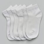 3 Pair Pack Boys Signature Ankle Socks – White