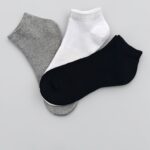 Premium 3-Pack Fully Cushioned Ankle Socks, Boys