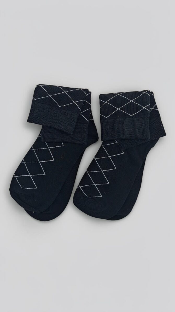 3 Pair Pack Heavy Cotton Long Socks, Men - Image 3