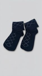 3 Pair Pack Heavy Cotton Long Socks, Men - Image 4