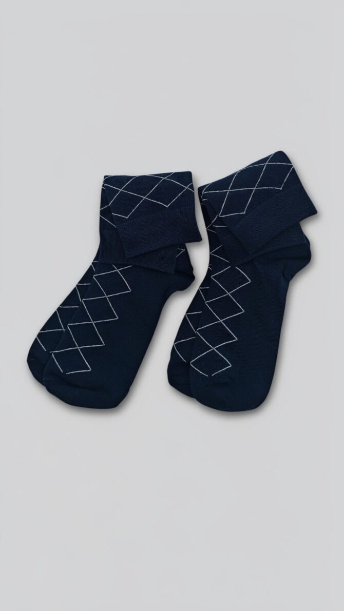 3 Pair Pack Heavy Cotton Long Socks, Men - Image 4