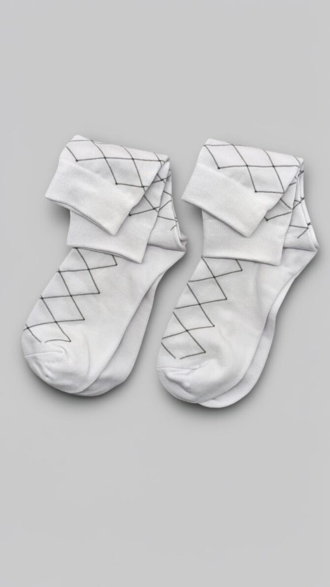 3 Pair Pack Heavy Cotton Long Socks, Men - Image 5
