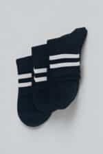 3 Pair Pack Men’s Signature Crew Socks, Sports Stripe - Image 2