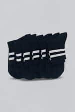 3 Pair Pack Men’s Signature Crew Socks, Sports Stripe - Image 4