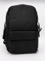 Premium Black Men's Backpack with Multi-Pocket