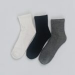 3 Pair Pack Men, Signature Crew Socks, Mix Color