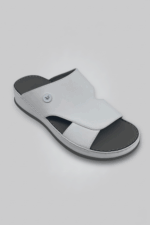 19V69 Italia White Men's Comfortable Slide Sandals - Image 3