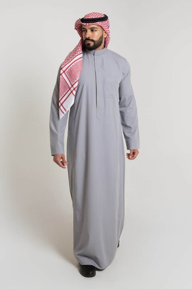Classic Summer Grey Thobe - Image 2