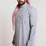 Classic Summer Grey Thobe