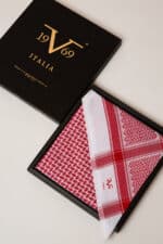 19V69 Versace Premium Dark Red Shemagh